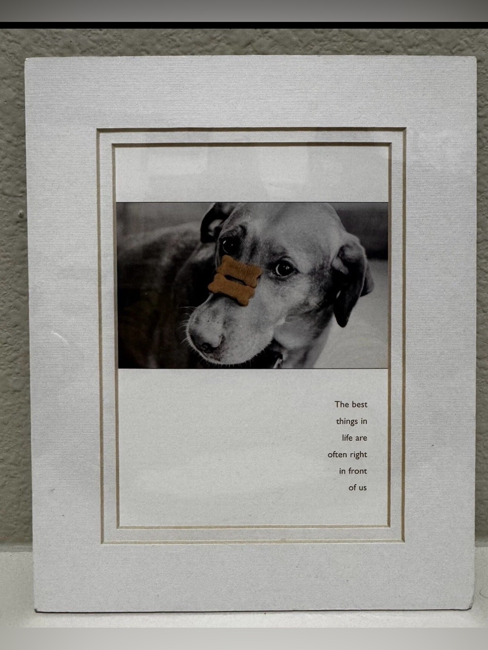 The Best Things in Life - Matted Picture - New/Sealed